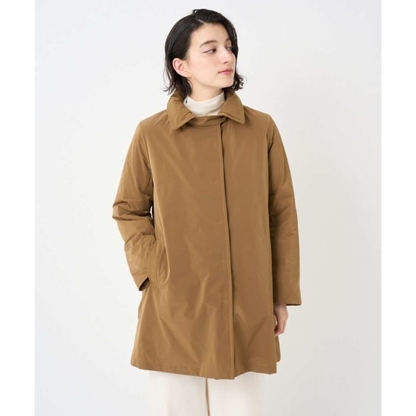 ジョルジュ・レッシュ（ES RECH）/ステッチレスステンカラーミドルダウンコート