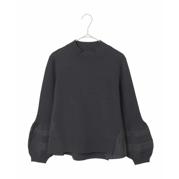 ヒロコビス（hirokobis）/【小さいサイズ】異素材ジョイントニットプルオーバー