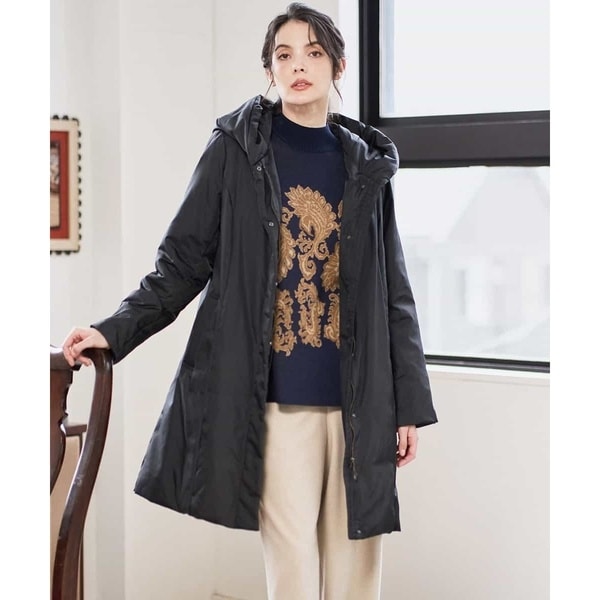 クリスチャンオジャール（christianaujard）/[暖か・軽い]フーディーダウンコート