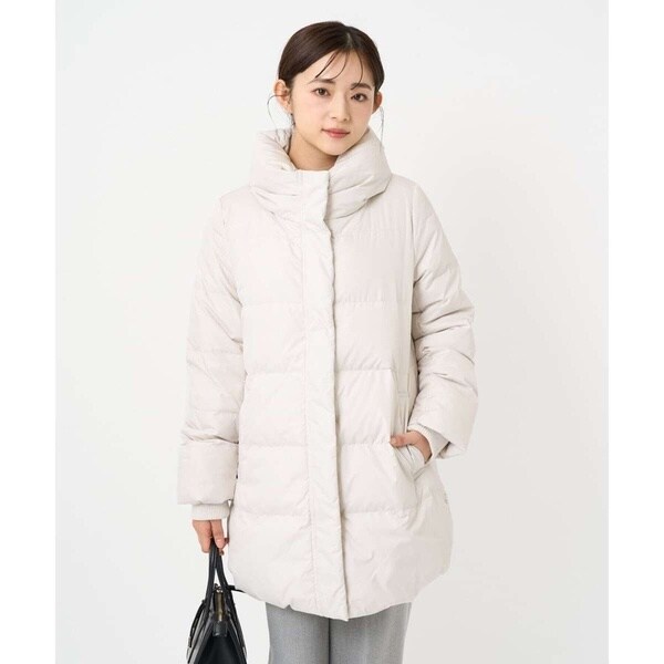 MK ミッシェルクラン（MK MICHEL KLEIN ）/【小さいサイズ】ベーシックタフタ ミドルダウンコート/撥水加工_6