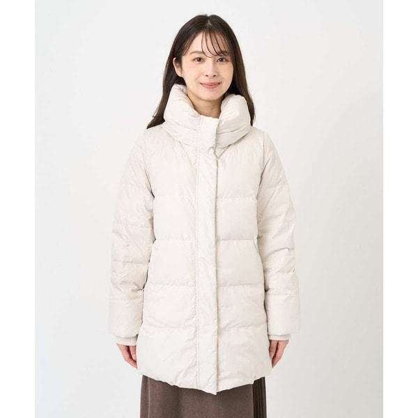 MK ミッシェルクラン（MK MICHEL KLEIN ）/【小さいサイズ】ベーシックタフタ ミドルダウンコート/撥水加工_11