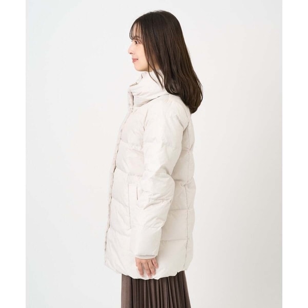 MK ミッシェルクラン（MK MICHEL KLEIN ）/【小さいサイズ】ベーシックタフタ ミドルダウンコート/撥水加工_12