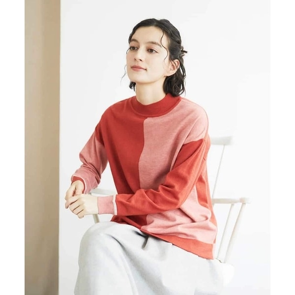 ジャンニ・ロ・ジュディチェ（GIANNI LO GIUDICE）/バイカラーニット