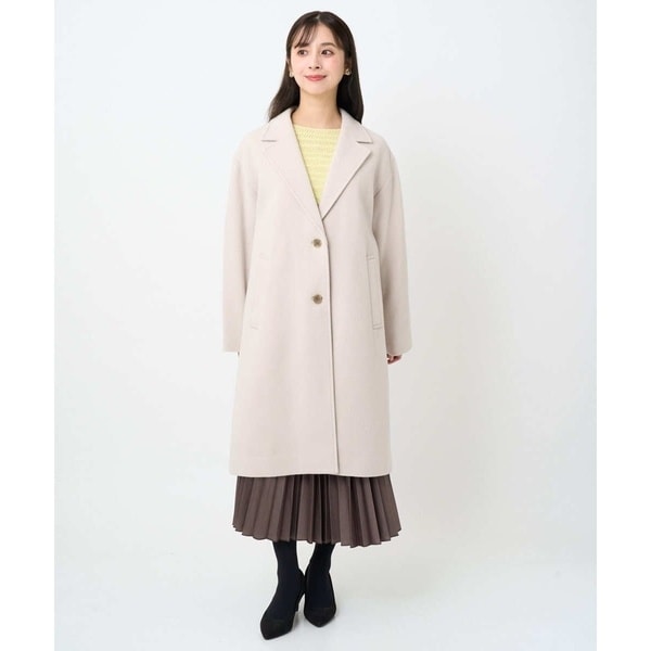 MK ミッシェルクラン（MK MICHEL  ）/【小さいサイズ】エアリアルウール チェスターコート