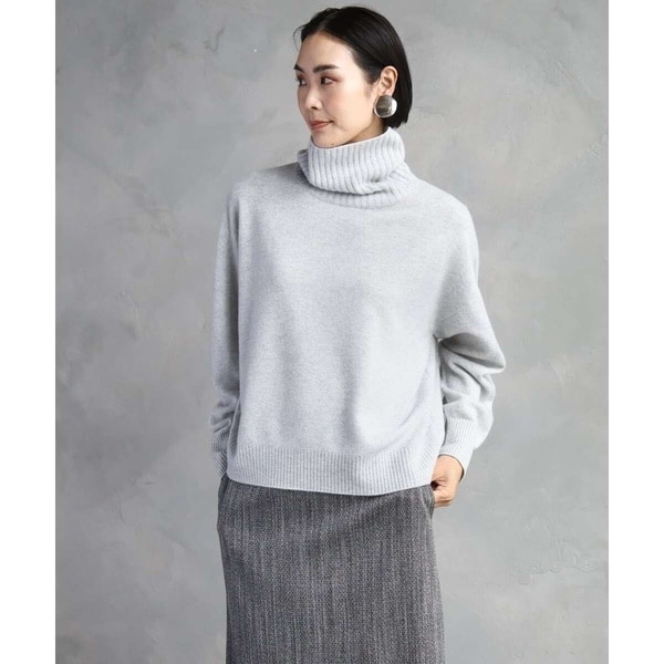 ミッシェルクラン（MICHEL ）/[小さいサイズ][定番人気]ハイネックニット