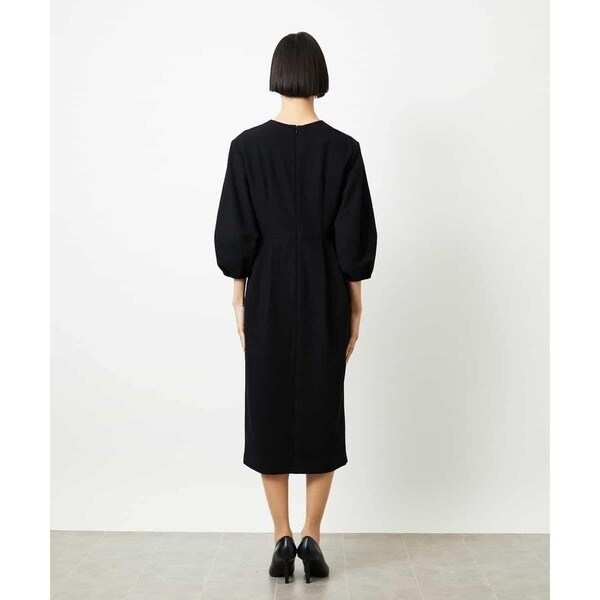 ミッシェルクラン（MICHEL KLEIN）/[小さいサイズ]［オケージョン/セレモニー］スリーブコンシャスワンピース_6