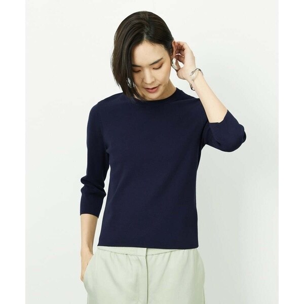 ミッシェルクラン（MICHEL KLEIN）/[小さいサイズ][アンサンブル対応]コンパクトニットプルオーバー_19