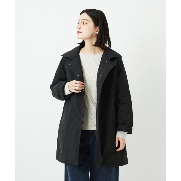 ジョルジュ・レッシュ（GEORGES RECH）/[追加]ステッチレスステンカラーミドルダウンコート