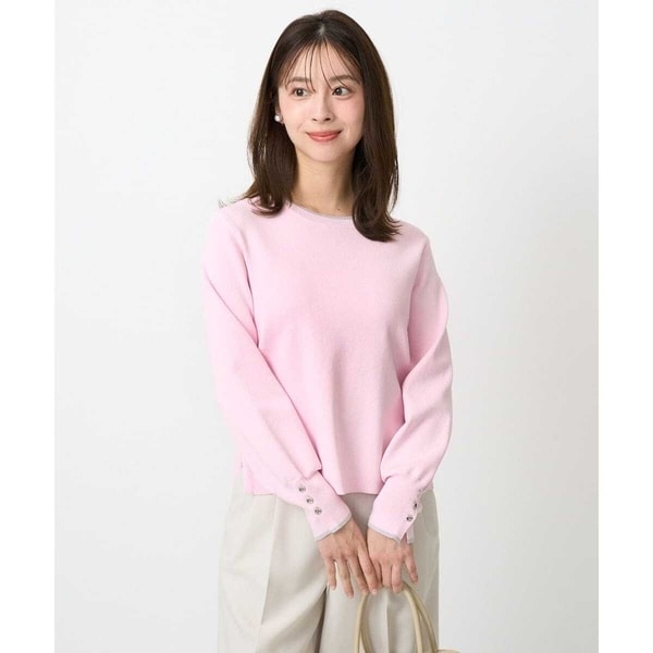 MK ミッシェルクラン（MK MICHEL KLEIN ）/【小さいサイズ】配色デザインニット/洗える 6,006円