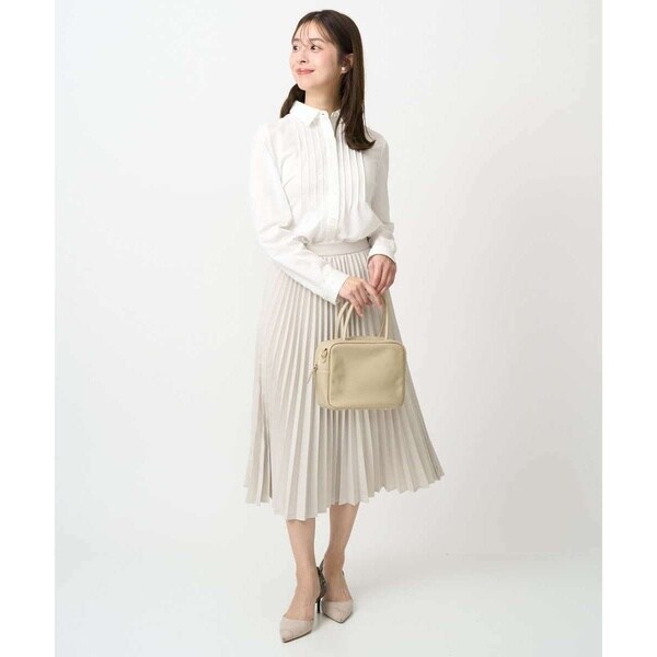 MK ミッシェルクラン（MK MICHEL KLEIN ）/【小さいサイズ】プリーツデザインスカート/洗える_18
