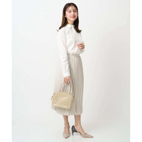 MK ミッシェルクラン（MK MICHEL KLEIN ）/【小さいサイズ】プリーツデザインスカート/洗える_19