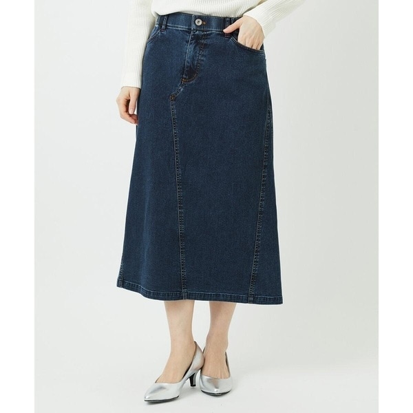ジョルジュ・レッシュ（GEORGES RECH）/[セットアップ対応]ジャージーデニムセミタイトスカート 11,325円