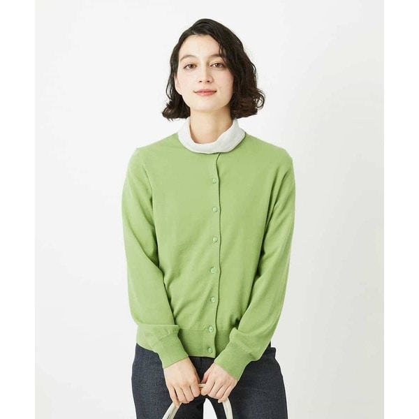 ジャンニ・ロ・ジュディチェ（GIANNI LO GIUDICE）/[アンサンブル対応]クルーネックニットカーディガン