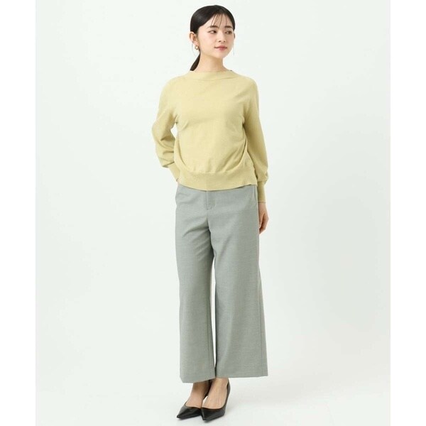 ミッシェルクラン（MICHEL KLEIN）/[小さいサイズ]ホールガーメント(R)ボトルネックニット_2