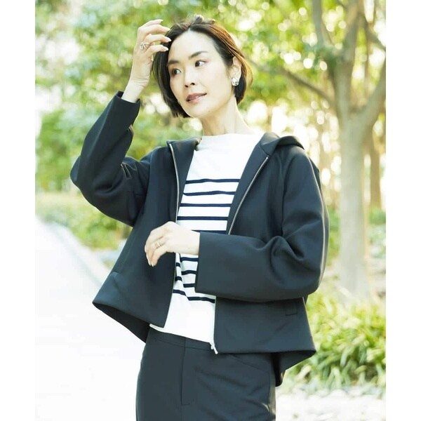 ミッシェルクラン（MICHEL KLEIN）/[小さいサイズ]ホールガーメント(R)ボトルネックニット_9