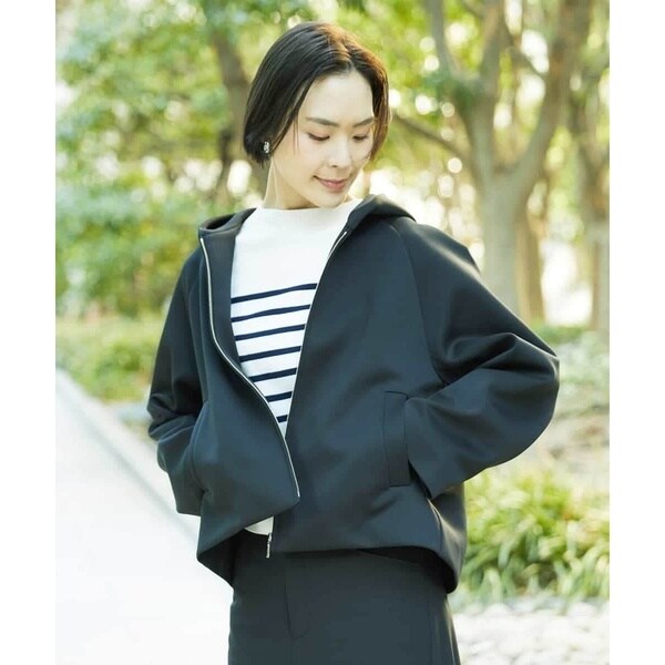 ミッシェルクラン（MICHEL KLEIN）/[小さいサイズ]ホールガーメント(R)ボトルネックニット_10