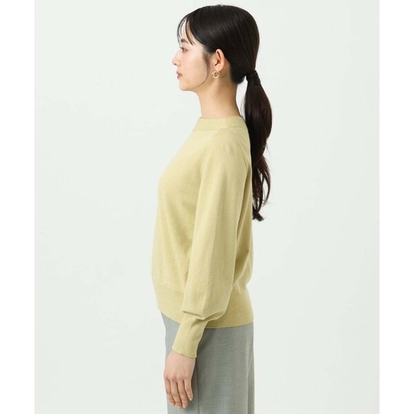ミッシェルクラン（MICHEL KLEIN）/[小さいサイズ]ホールガーメント(R)ボトルネックニット_16