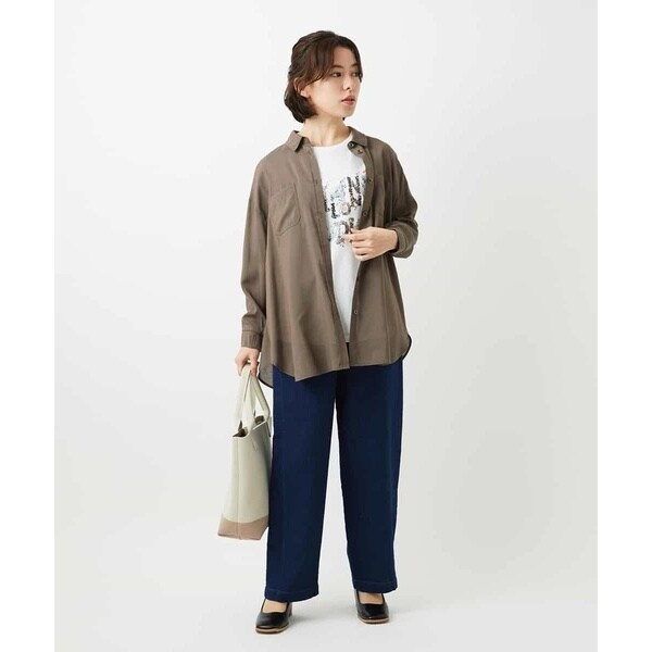 ジャンニ・ロ・ジュディチェ（GIANNI LO GIUDICE）/[セットアップ対応]二重織ガーゼデニム製品染めパンツ_6