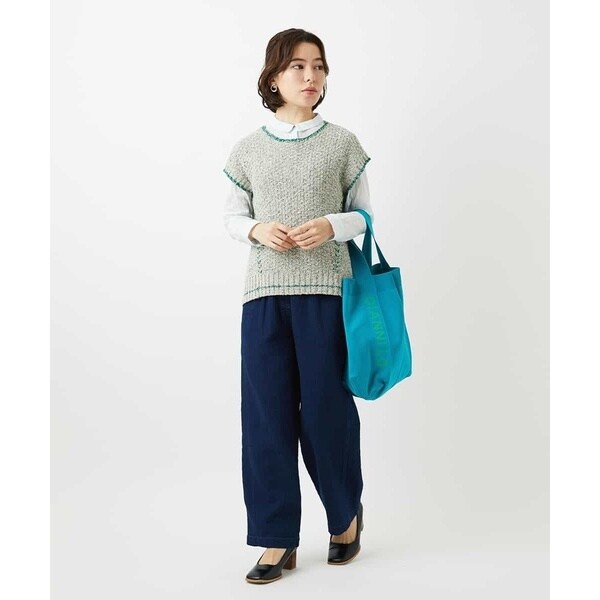 ジャンニ・ロ・ジュディチェ（GIANNI LO GIUDICE）/[セットアップ対応]二重織ガーゼデニム製品染めパンツ_17