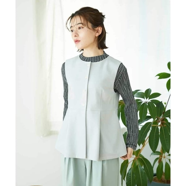 ジャンニ・ロ・ジュディチェ（GIANNI LO GIUDICE）/[セットアップ対応]リネンライクノーカラージレ
