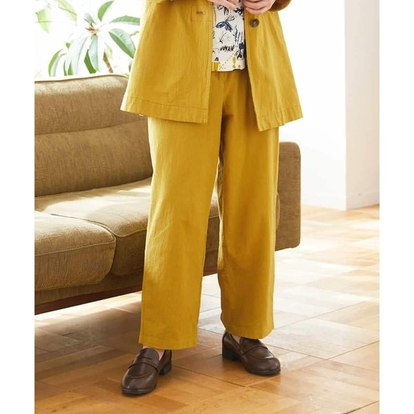 ジャンニ・ロ・ジュディチェ（GIANNI LO GIUDICE）/[セットアップ対応]コットンナチュラルワッシャーベイカーパンツ_1