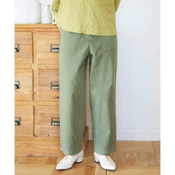 ジャンニ・ロ・ジュディチェ（GIANNI LO GIUDICE）/[セットアップ対応]コットンナチュラルワッシャーベイカーパンツ