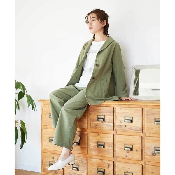 ジャンニ・ロ・ジュディチェ（GIANNI LO GIUDICE）/[セットアップ対応]コットンナチュラルワッシャーベイカーパンツ_13
