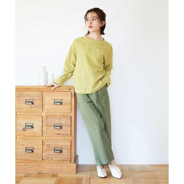 ジャンニ・ロ・ジュディチェ（GIANNI LO GIUDICE）/[セットアップ対応]コットンナチュラルワッシャーベイカーパンツ_16