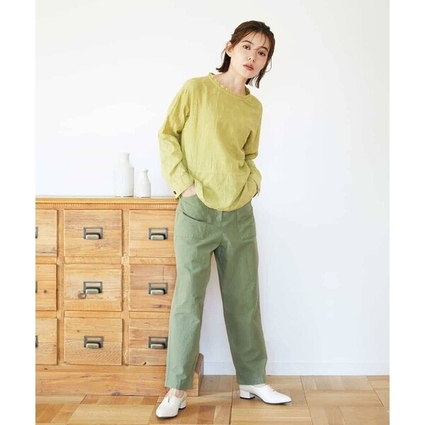 ジャンニ・ロ・ジュディチェ（GIANNI LO GIUDICE）/[セットアップ対応]コットンナチュラルワッシャーベイカーパンツ_18