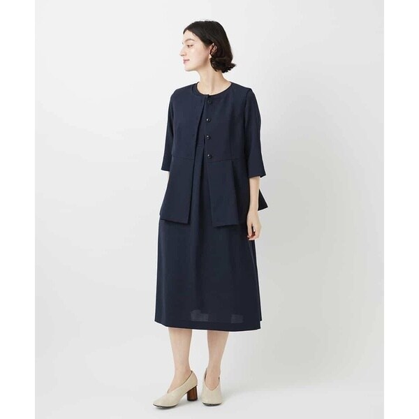 ジャンニ・ロ・ジュディチェ（GIANNI LO GIUDICE）/[セットアップ対応]リネンライクワンピース_11