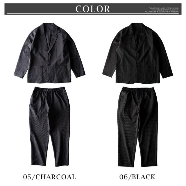 ジェネレス（geneless）/セットアップ メンズ シアサッカー 上下セット