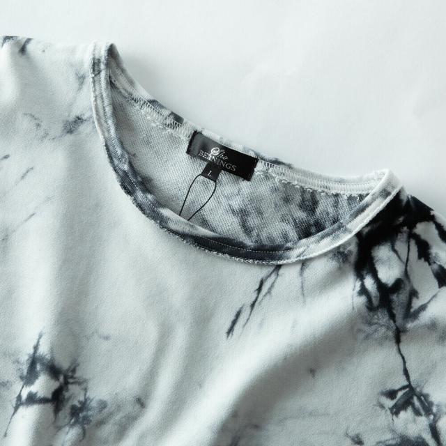 ジェネレス（geneless）/長袖 tシャツ メンズ ムラ染め 裾ダメージ ヴィジュアル系 Tシャツ おしゃれ ダメージ_17