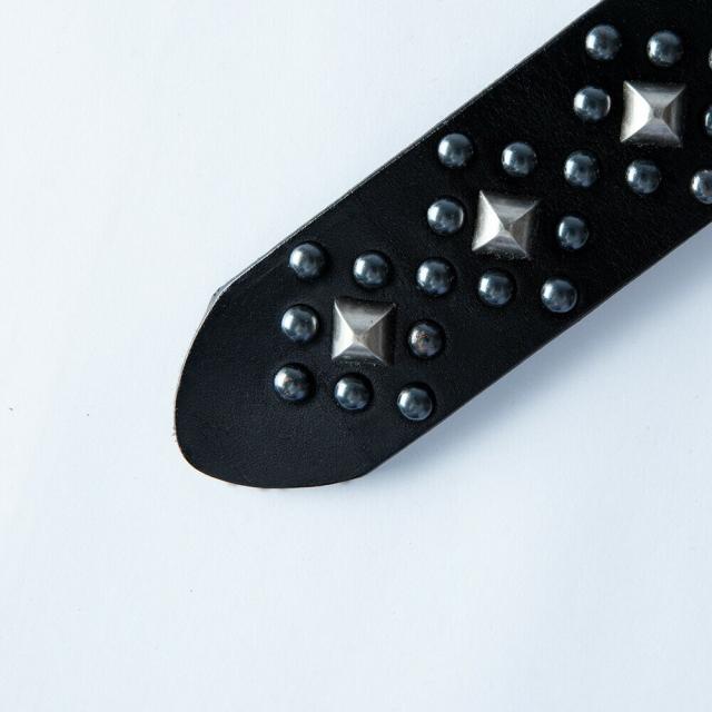 ジェネレス（geneless）/ベルト メンズ レザー スタッズ 本革 スタッズ