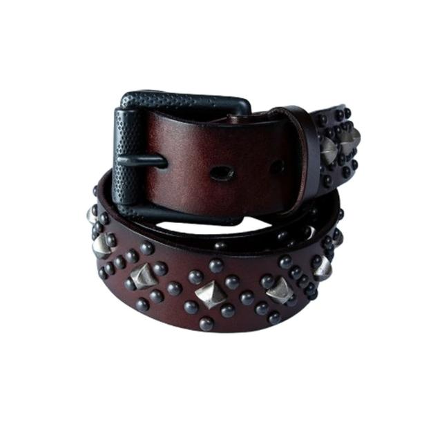 ジェネレス（geneless）/ベルト メンズ レザー スタッズ 本革 スタッズ