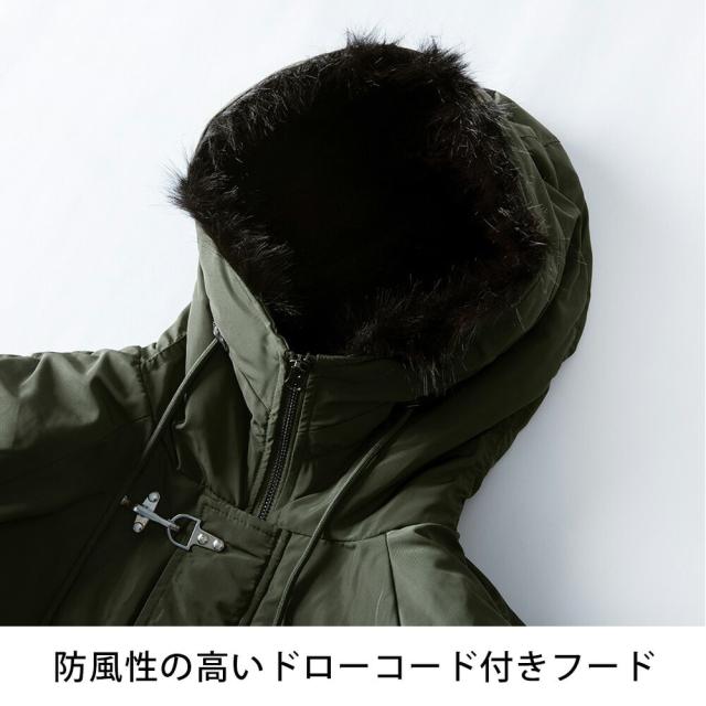 ジェネレス（geneless）/N2 ミリタリージャケット メンズ ゆったり アイレットデザイン フライトジャケット ミリタリー_19