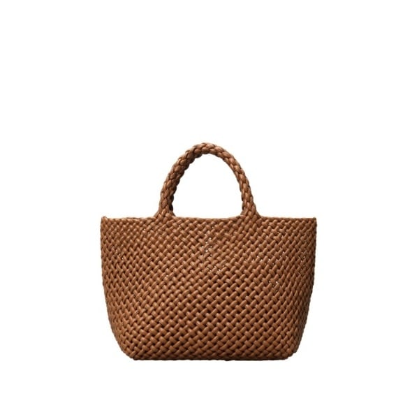 ヒロフ（HIROFU）/【ブレッツァナッパレース】レザーメッシュトートバッグ S 本革（商品番号：P25−31006）