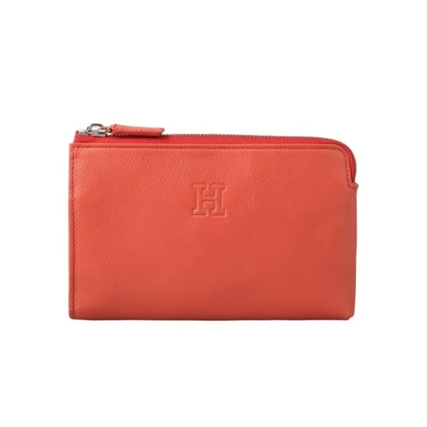 ヒロフ（HIROFU）/【アクセサリー】ポーチ スリム レザー 本革（商品番号：P25−50807）