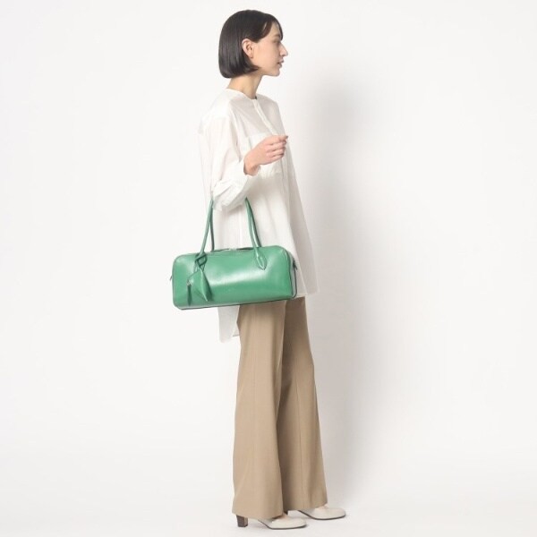 ヒロフ/【スティーレ】レザーハンドバッグ S 本革 ミニバッグ