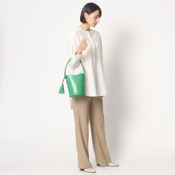 ヒロフ/【スティーレ】レザーショルダーバッグ S 本革 ミニバッグ 