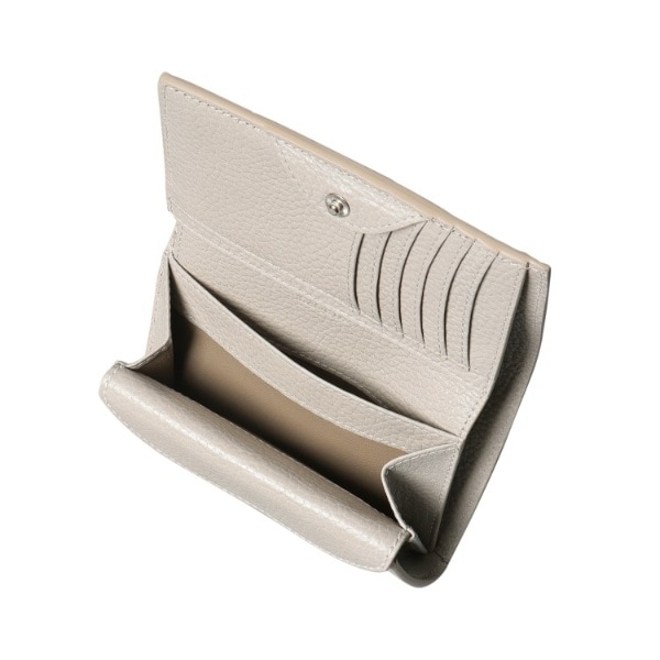 ヒロフ　ソープラ　Hロゴ　レザー　二つ折り財布 イタリア製　未使用品 ヒロフ（HIROFU）/【ソープラ】二つ折り財布 レザー ウォレット 本革