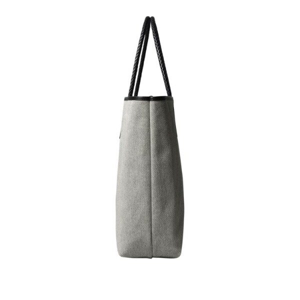 ヒロフ（HIROFU）/【チェスタキャンバス】レザーコンビ トートバッグ LL 本革（商品番号：P25−39420）