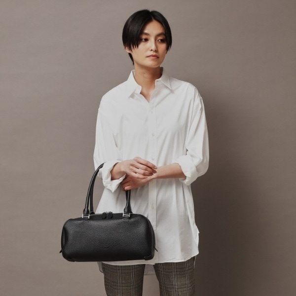 ヒロフ（HIROFU）/【キッカ】レザーハンドバッグ M 本革（商品番号：P25−35663）_4