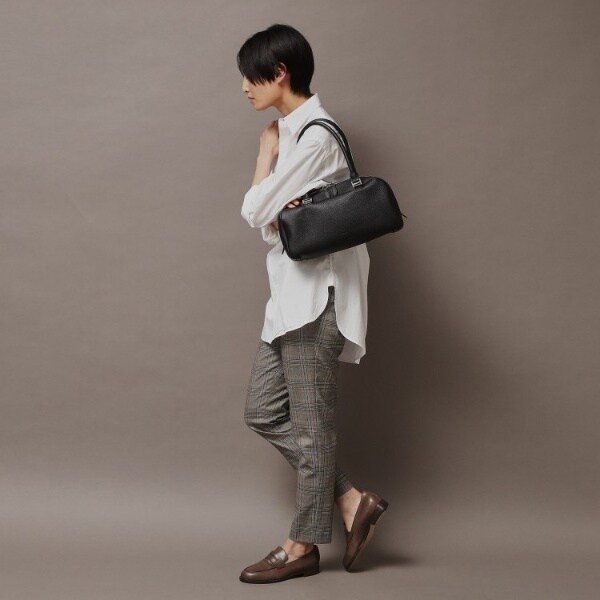 ヒロフ（HIROFU）/【キッカ】レザーハンドバッグ M 本革（商品番号：P25−35663）_5