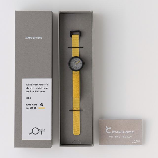 ヨットウォッチ（YOT WATCH）/YOT WATCH Kids Mustard/BKGY　A3−YWKIDSMS_4