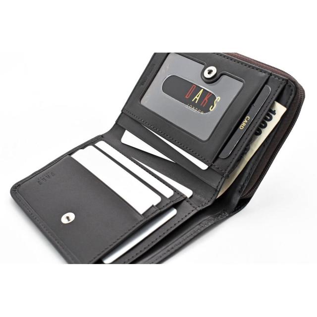 ダックス/HouseCheck（ハウスチェック） ラウンドファスナー二つ折り