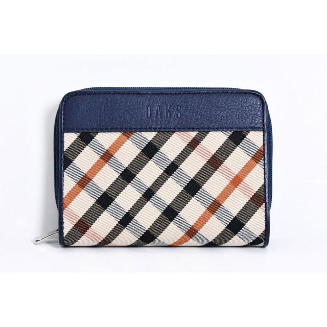 ダックス/HouseCheck（ハウスチェック） ラウンドファスナー二つ折り