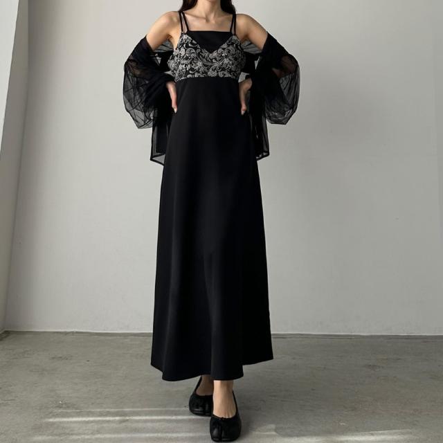 ルエレ（Louere）/Louere　ジャガードキャミワンピースの通販は 6,673円