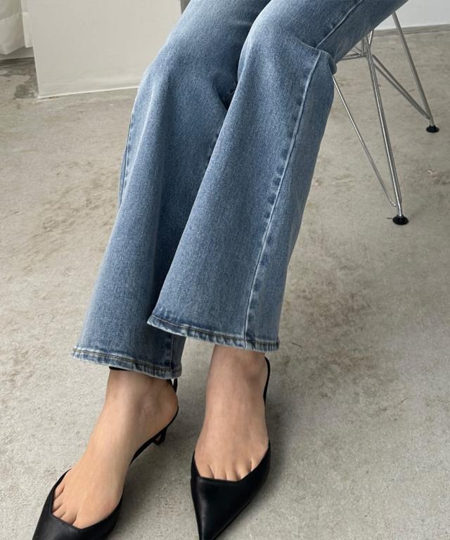 ルエレ（Louere）/Louere ストレッチフレアデニムパンツの通販は