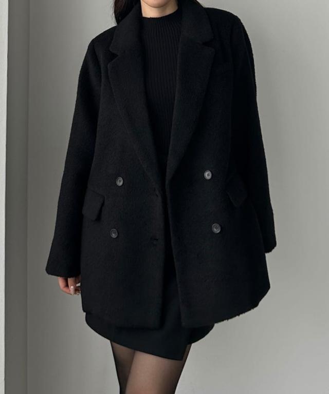 ルエレ（Louere）/Louere　シャギーテーラードジャケットコート