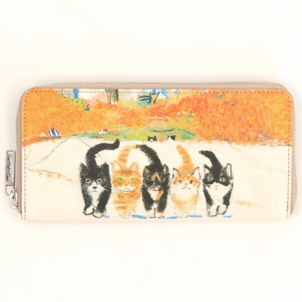 マンハッタナーズ（Manhattaner’s）/【マンハッタナーズ】トップパース　ラウンドファスナー長財布